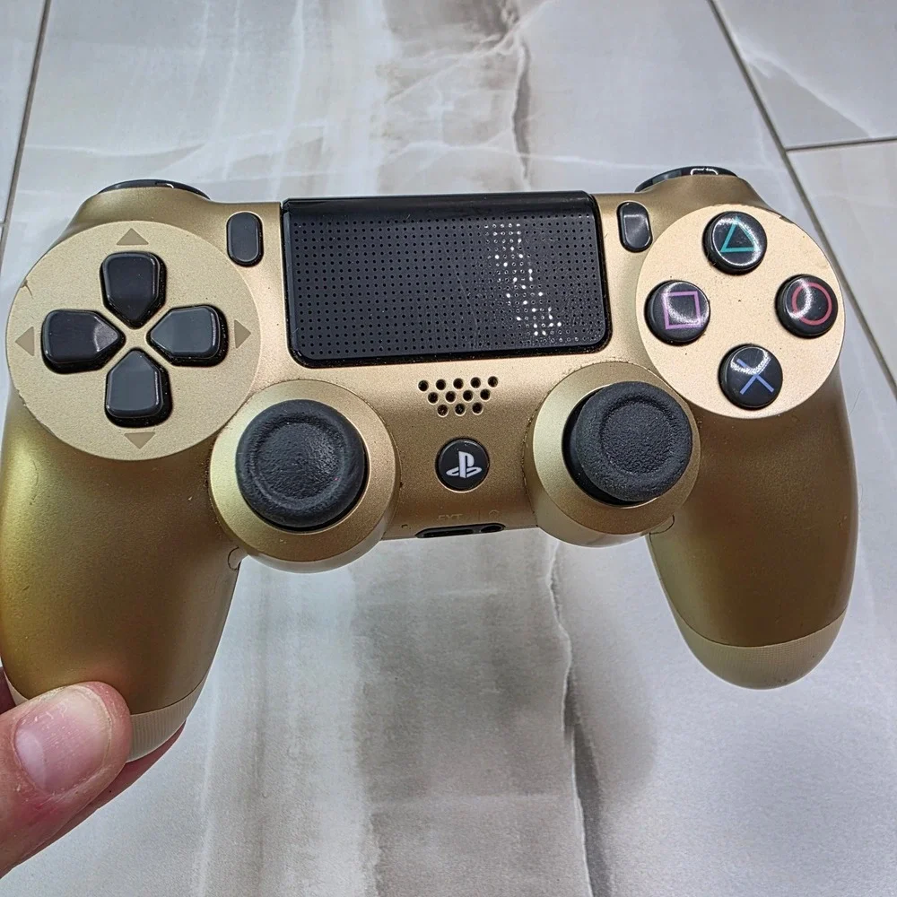 Sony PlayStation 4 DualShock 4 Wireless Controller Gold PS4 CUH-ZCT2U S3